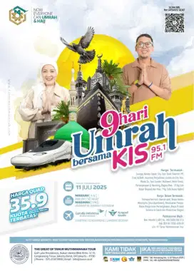 Freelance untuk travel Umroh