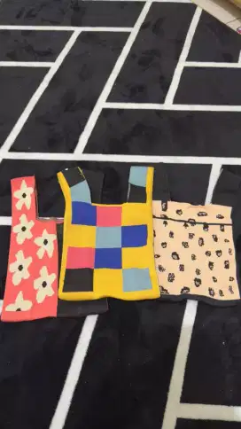 Tas mini jenis rajutan unik dan cantik (3pcs)