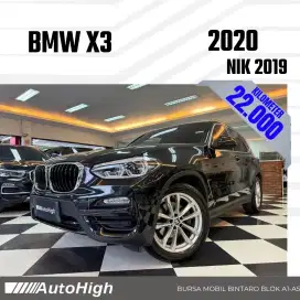 DP10% [Km22.000] X3 S-Drive Luxury 2019 Black Reg 2018 #AUTOHIGH