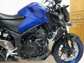 Dijual yamaha MT25 thn 2021, biru istimewa km 2 rb
