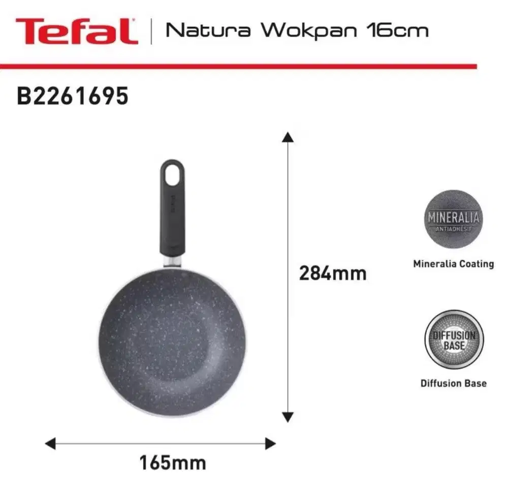 tefal wokpan natural