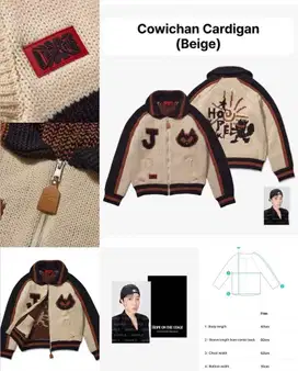 HOTS Merch Cardigan Cowichan Jhope