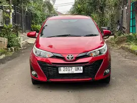 DP 5JT TOYOTA YARIS G AT 2018 MERAH
