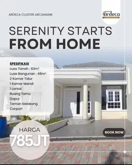 Rumah siap huni di arcamanik sdh shm dkt antapani padasuka bandung