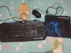 Keyboard dan mouse gaming rexus