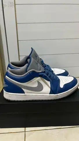 For Sale Nike Air Jordan 1 Low Blue Cemen