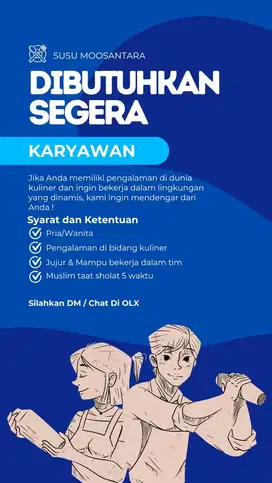 Karyawan Booth Susu Sapi