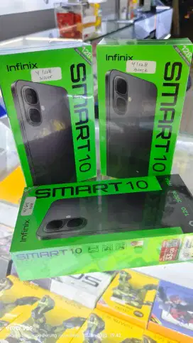 Infinix smart 10 4+4/64gb baru segel box fresh