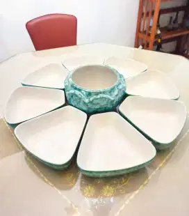 Prasmanan Set Trisensa/Wadah Lauk Keramik