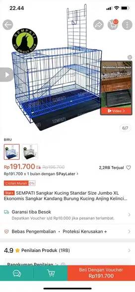Kandang kucing kandang lipat kandang hewan