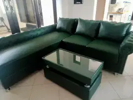 Sofa sudut ukuran 200x200 ( Maulida sofa)