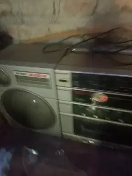 Radio Sharp bombox antik