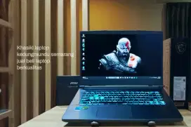 Msi Thin i5 gen 12 Rtx3050 gransi 12-2026 lenkap