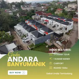 Rumah cluster di banyumanik, one gate system