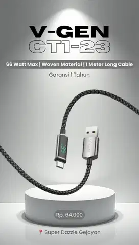 V-GEN CT1-23 USB A TO TYPE C