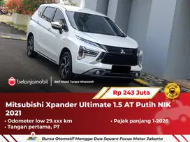 [ LOW KM ] Mitsubishi Xpander Ultimate 1.5 AT Putih 2021/2022