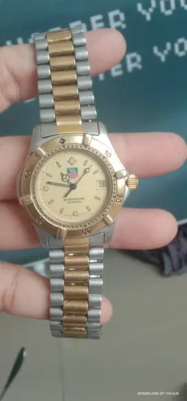 TAG HEUER ladies kombinasi gold Rante skitar 16 cm