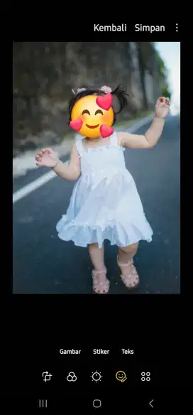 Dress putih anak usia 1-2.5 tahun