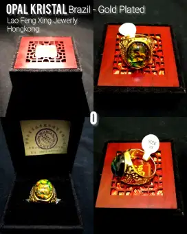 Cincin Pria Opal Kristal - Kalimaya Import