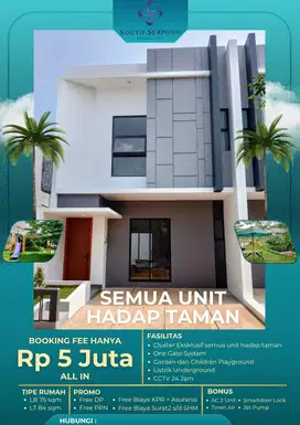 Tanah Besar Dekat Stasiun Sudimara dan Dekat Kantor Walikota Tangsel