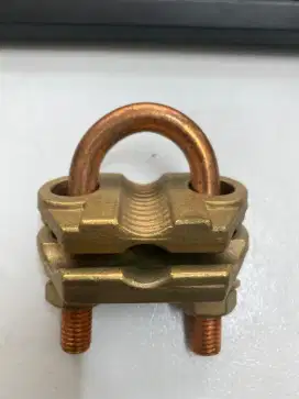 Axis U bolt grounding 1 jalur brass tin Copper 185mm
