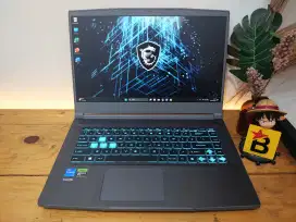 Laptop Gaming Tangguh MSI Thin 15 12th Gen Core i5 RTX 2050 4GB