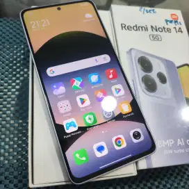 Redmi Note 14 (5G), 8/256Gb Fullset, bisa TT