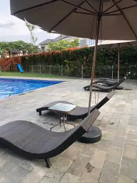 Disewakan bulanan Rumah Villa. Cluster Premium aman fasilitas lengkap