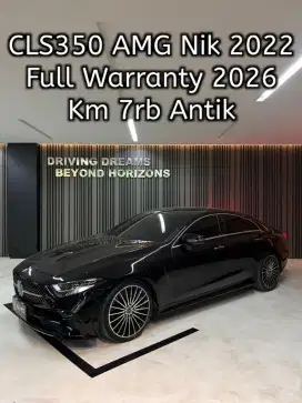 Foto Mercedes Benz CLS 350 CLS350 AMG 2023 Hitam Mercy Km7rb Nik 2022