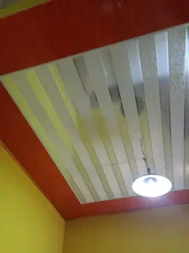 Plafon PVC terpasang kulitas bagus terjamin