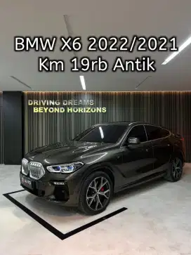 BMW X6 XDrive 40i M-Sport AT 2022 Coklat Met Nik 2021 B4UNA Km19rb