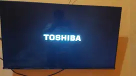 TV Toshiba 40 Inch, Android TV, Pemakaian 7 Bulan, Masih Garansi