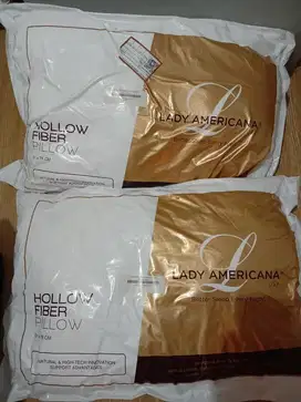 Bantal Lady Americana Hollow Fiber Pillow (BNIB / BARU)