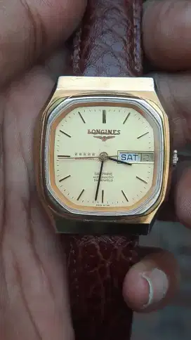 Jam tangan longines admiral automatic gold top