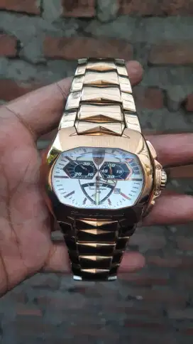 Jam tangan tonino lamborghini gold chrono