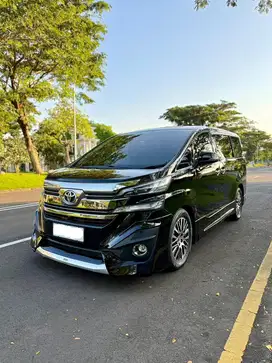Rare! VELLFIRE G LIMITED. Pmk 2017. Faktur Des 2016