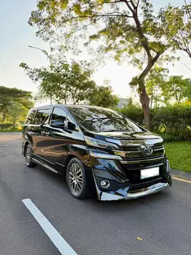 Rare! VELLFIRE G LIMITED. Pmk 2017. Faktur Des 2016