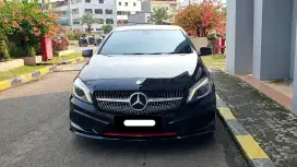 Km 27rb mercedes benz mercy a250 sport amg 2014 hitam pajak panjang