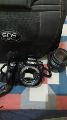 Jual kamera SLT A35 fullset second