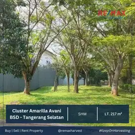 KAVLING/TANAH LOKASI STRATEGIS Di Cluster Amarilla Avani - BSD