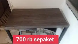 Meja dan kursi cafe