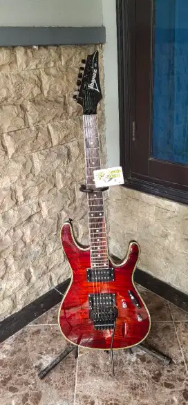 Gitar Ibanez s series red not fender not gibson not LTD not PRS