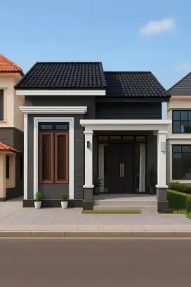 Rumah bebas banjir di depok