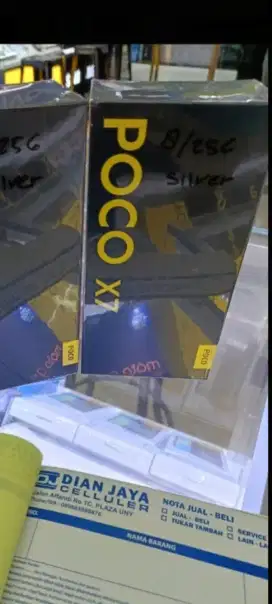 Xiaomi poco X7 ram 8gb layar lengkung