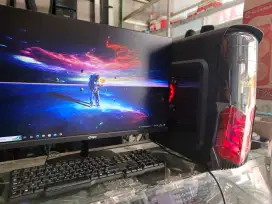 Cpu/pc/komputer 1 set. Gaming& rendering. i5 ram 16 gb monitor 27 in.
