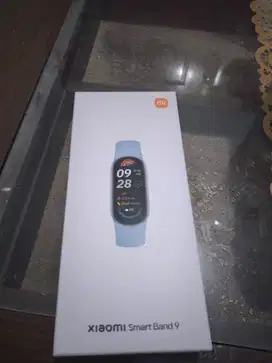 Xiaomi smart band 9 biru masih baru