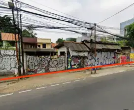 DIJUAL BU TANAH STRATEGIS PINGGIR JALAN RAYA AMPERA, JAKSEL