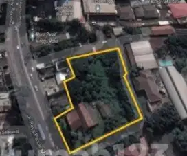 DIJUAL CEPAT LAHAN STRATEGIS DIPINGGIR JALAN RAYA PASAR MINGGU JAKSEL