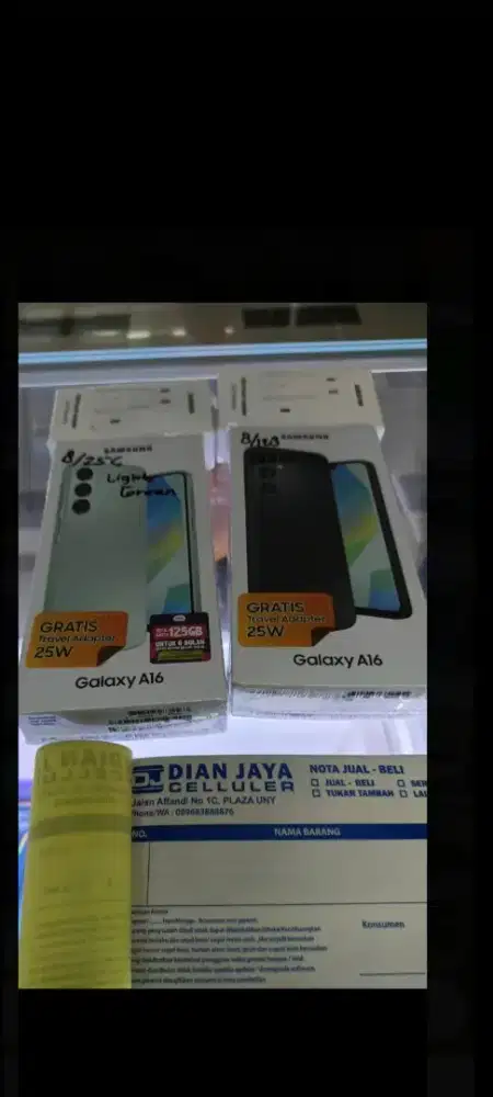 Samsung galaxy A16 8/256 danrom128gb resmi