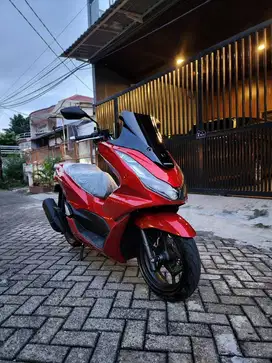 KM 200! HONDA PCX 160 CBS TH 2024 RED CANDY